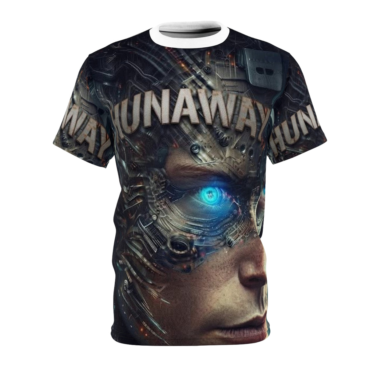 Hunaway Cyborg Graphic T-Shirt
