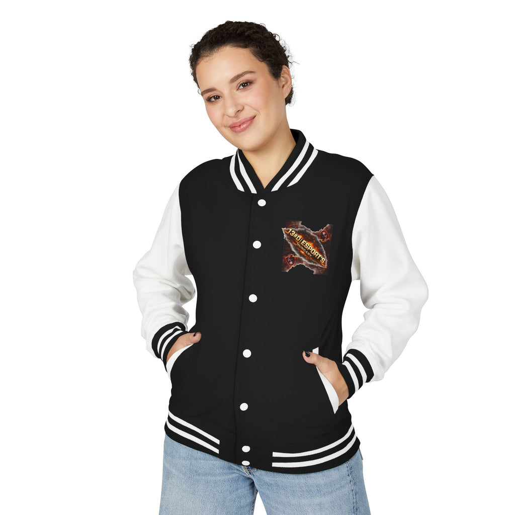 Letterman Jacket — 1381 Esports Hungary Torn Metal Logo