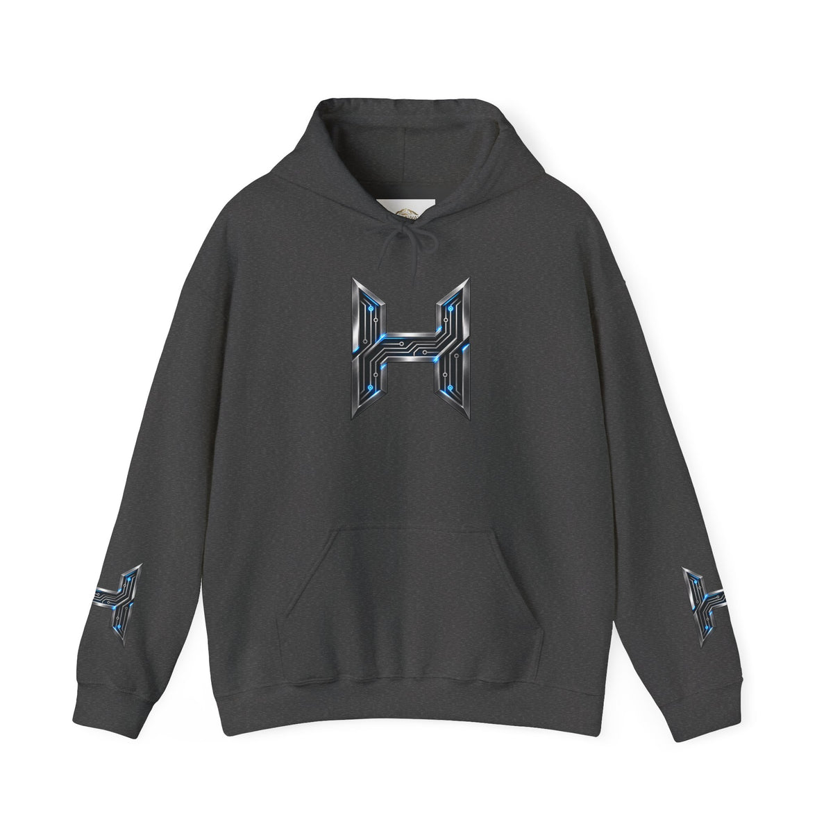Hunaway Tech Futuristic Graphic Sweatshirt