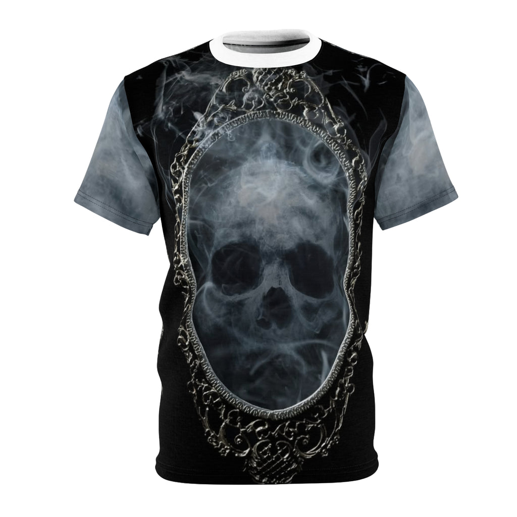 Skull Mirror Graphic T- Shirt