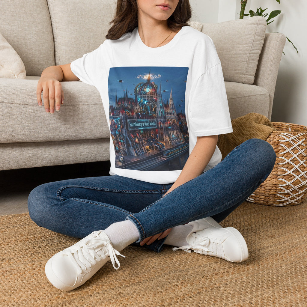 Unisex Fantasy Cityscape T-Shirt