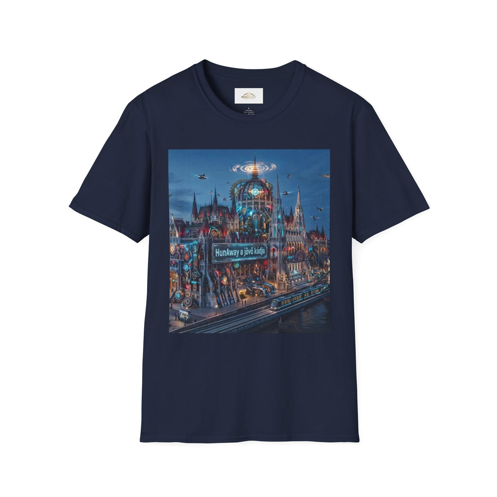 Unisex Fantasy Cityscape T-Shirt