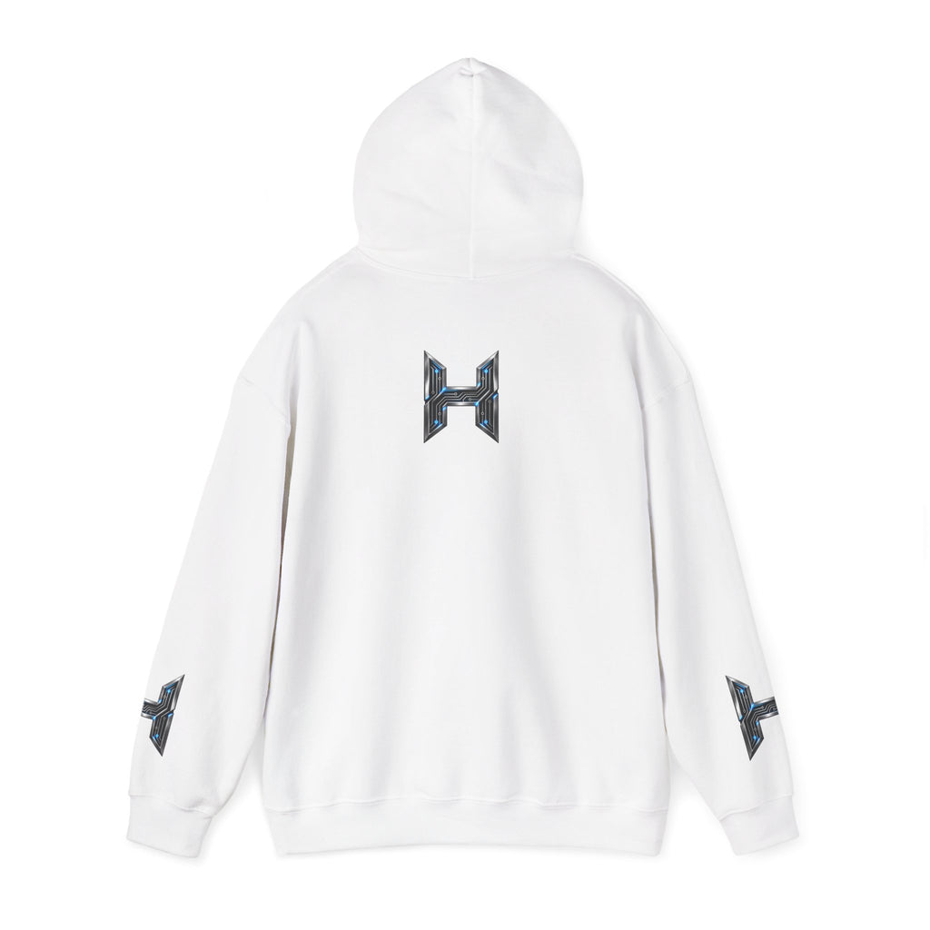 Hunaway Tech Futuristic Graphic Sweatshirt