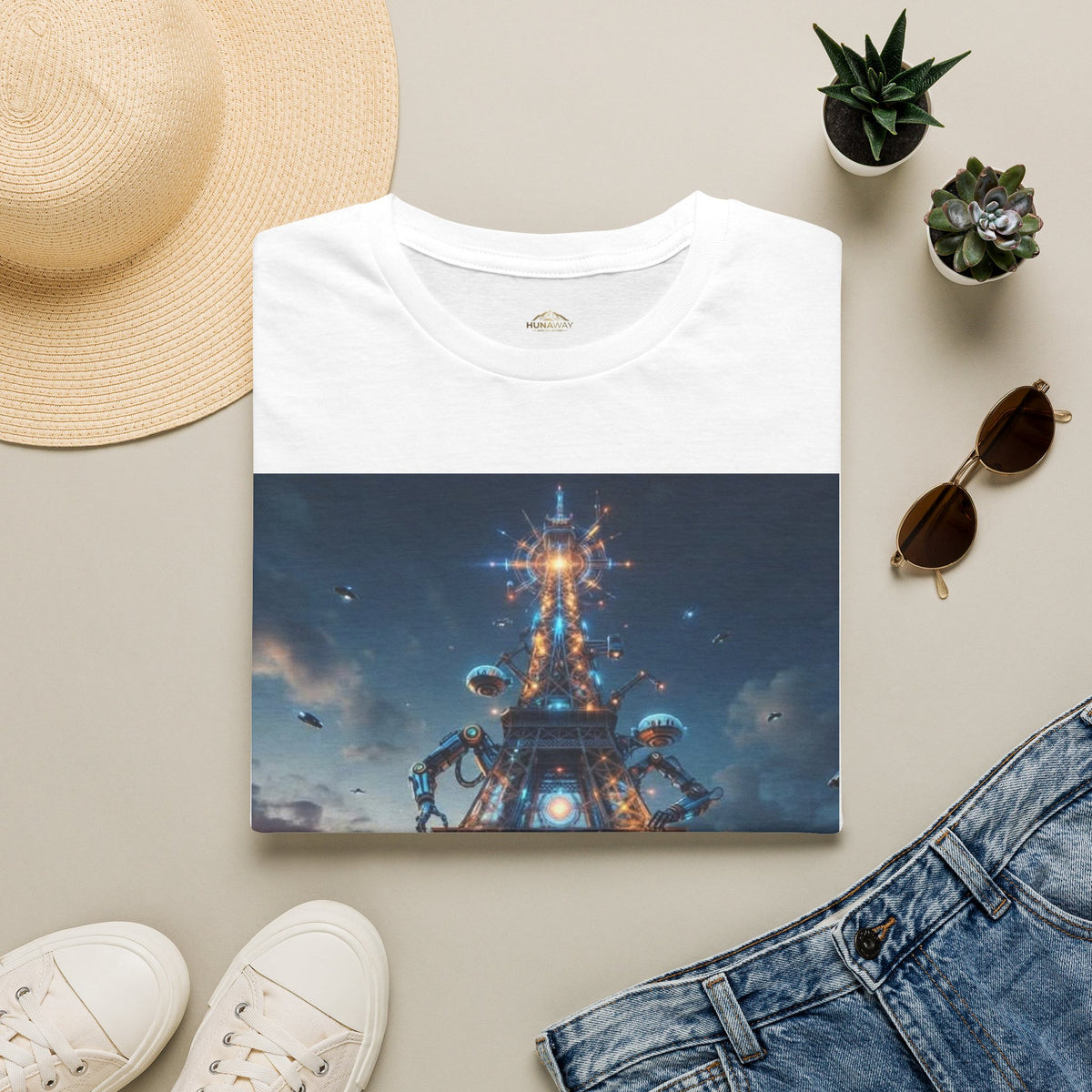 Eiffel Tower Fantasy T-Shirt