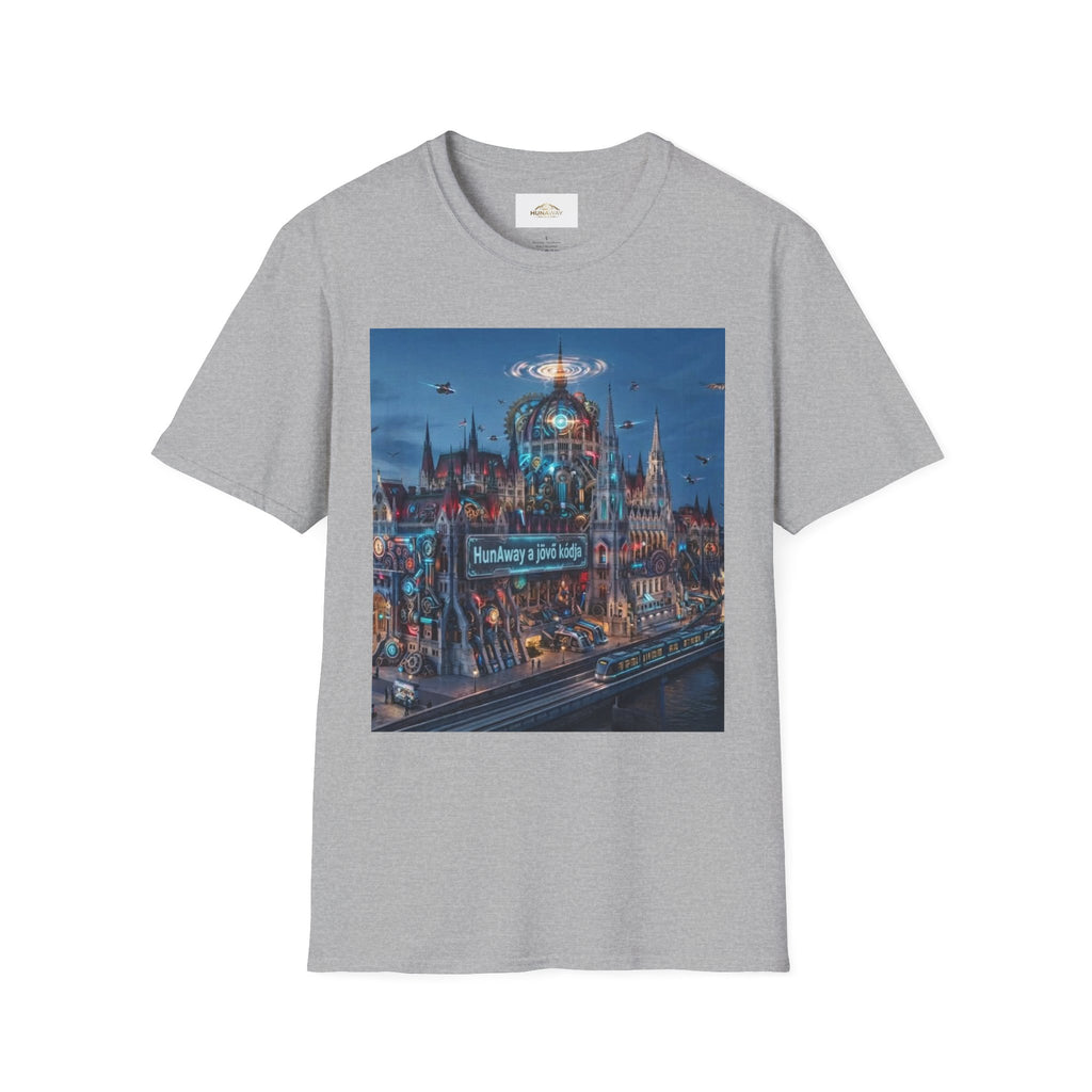 Unisex Fantasy Cityscape T-Shirt