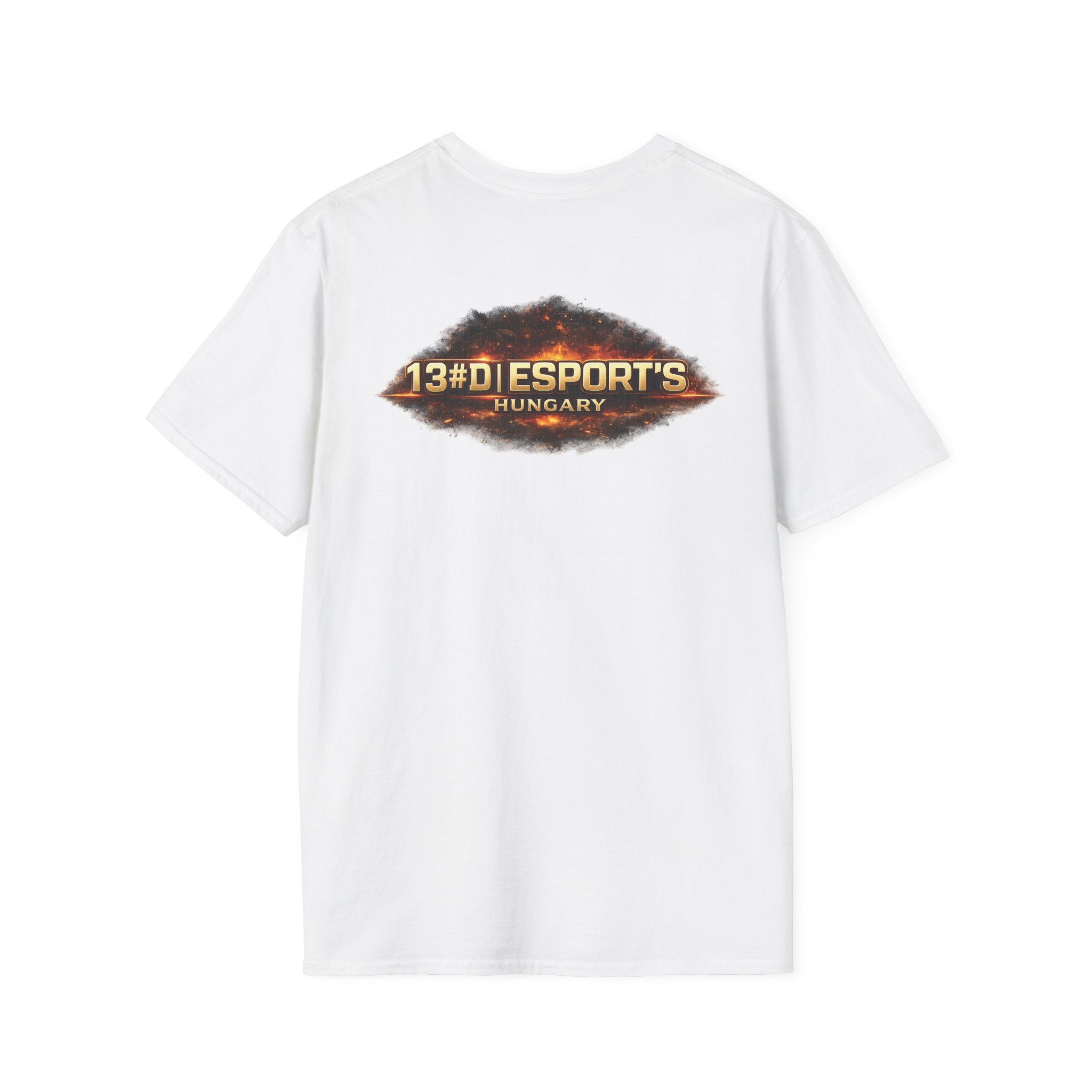 13#D Clown Mask Graphic T-Shirt — Horror Movie Fan Tee