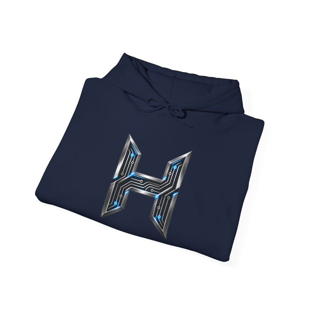 Hunaway Tech Futuristic Graphic Sweatshirt