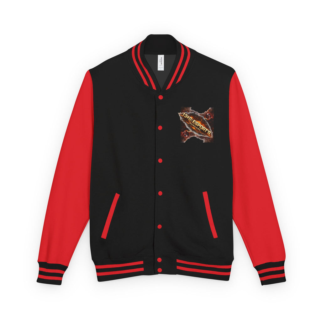 Letterman Jacket — 1381 Esports Hungary Torn Metal Logo