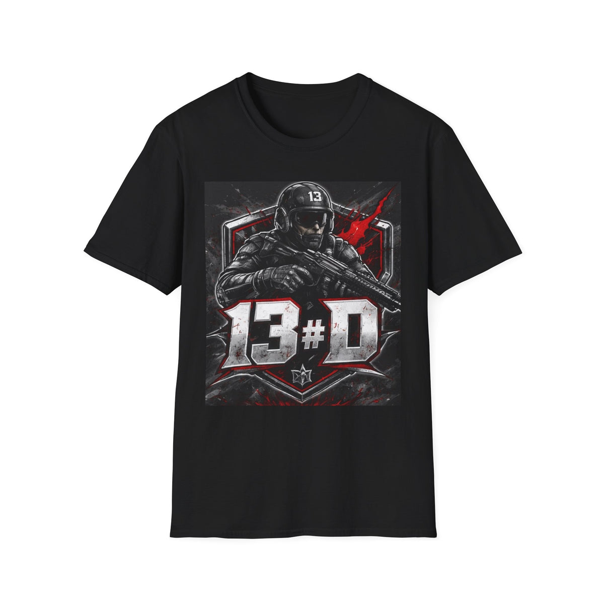 13#D Esports T-Shirt  Player Graphic