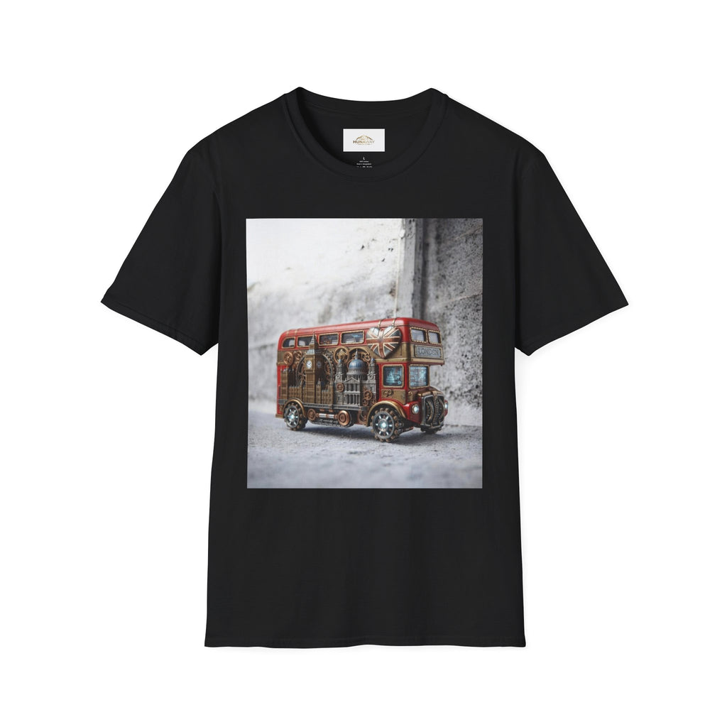 Vintage Red Double-Decker Bus T-Shirt