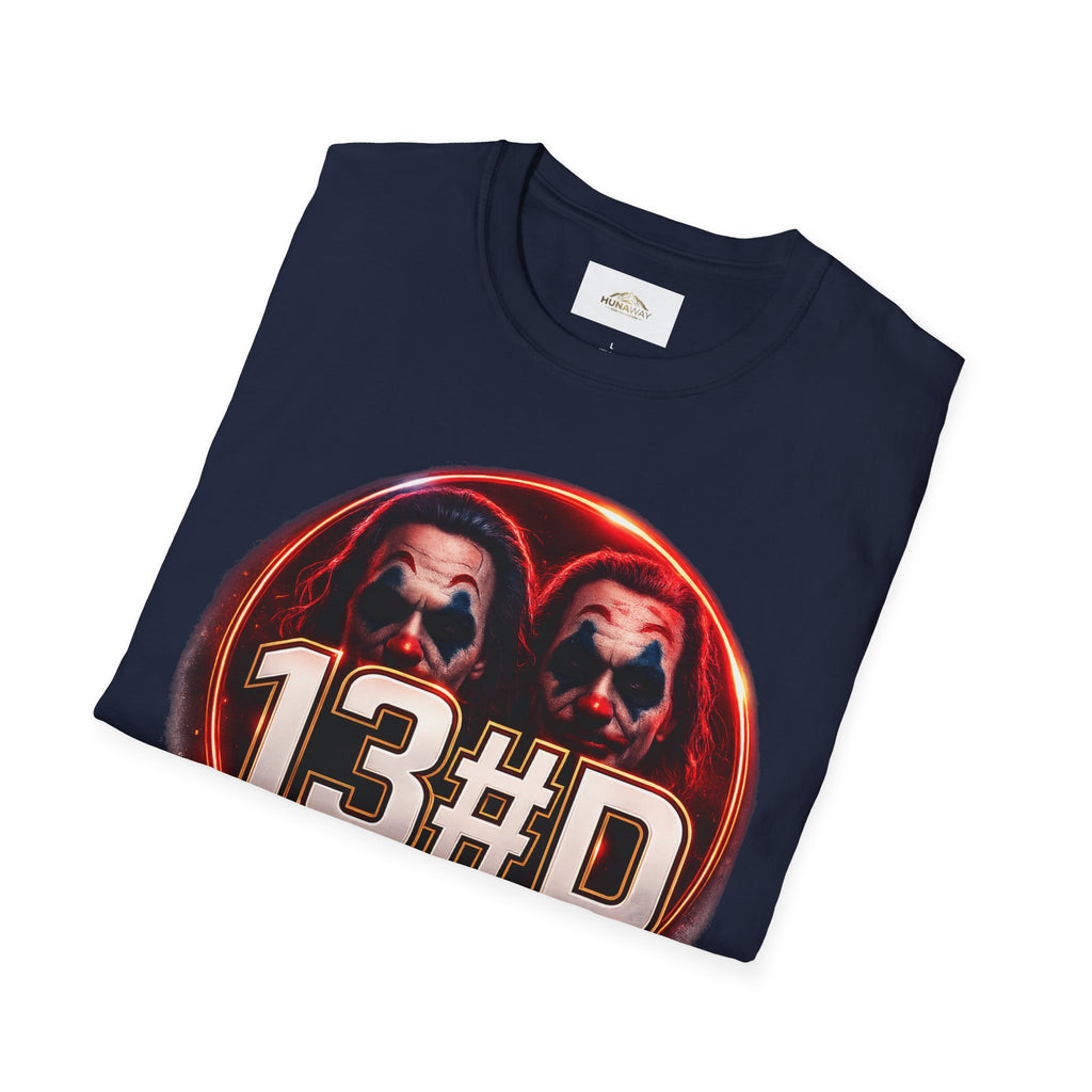 13#D Esports - Clown Graphic T‑Shirt Navy