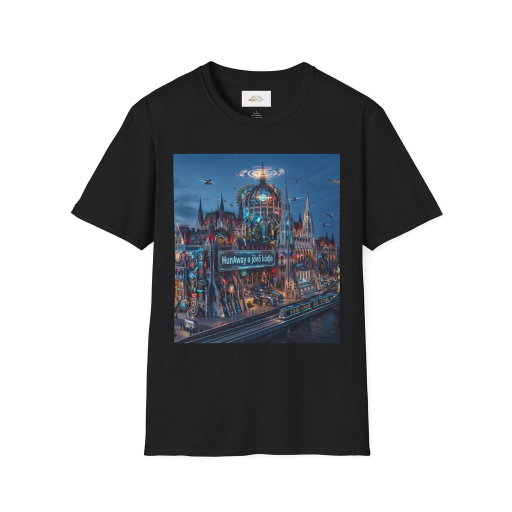 Unisex Fantasy Cityscape T-Shirt