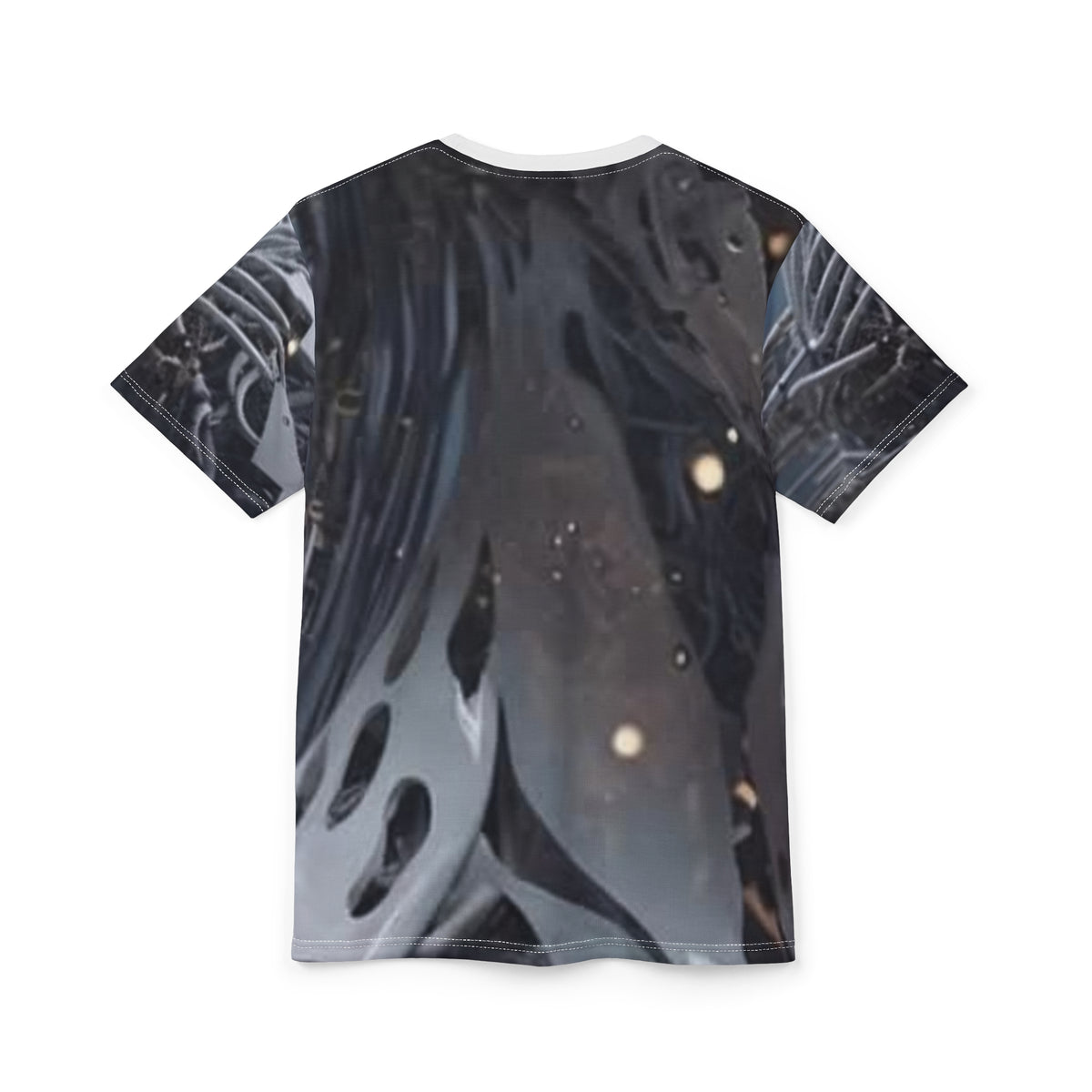 Surreal Facade — "HUNAWAY" Artistic Portrait T-Shirt