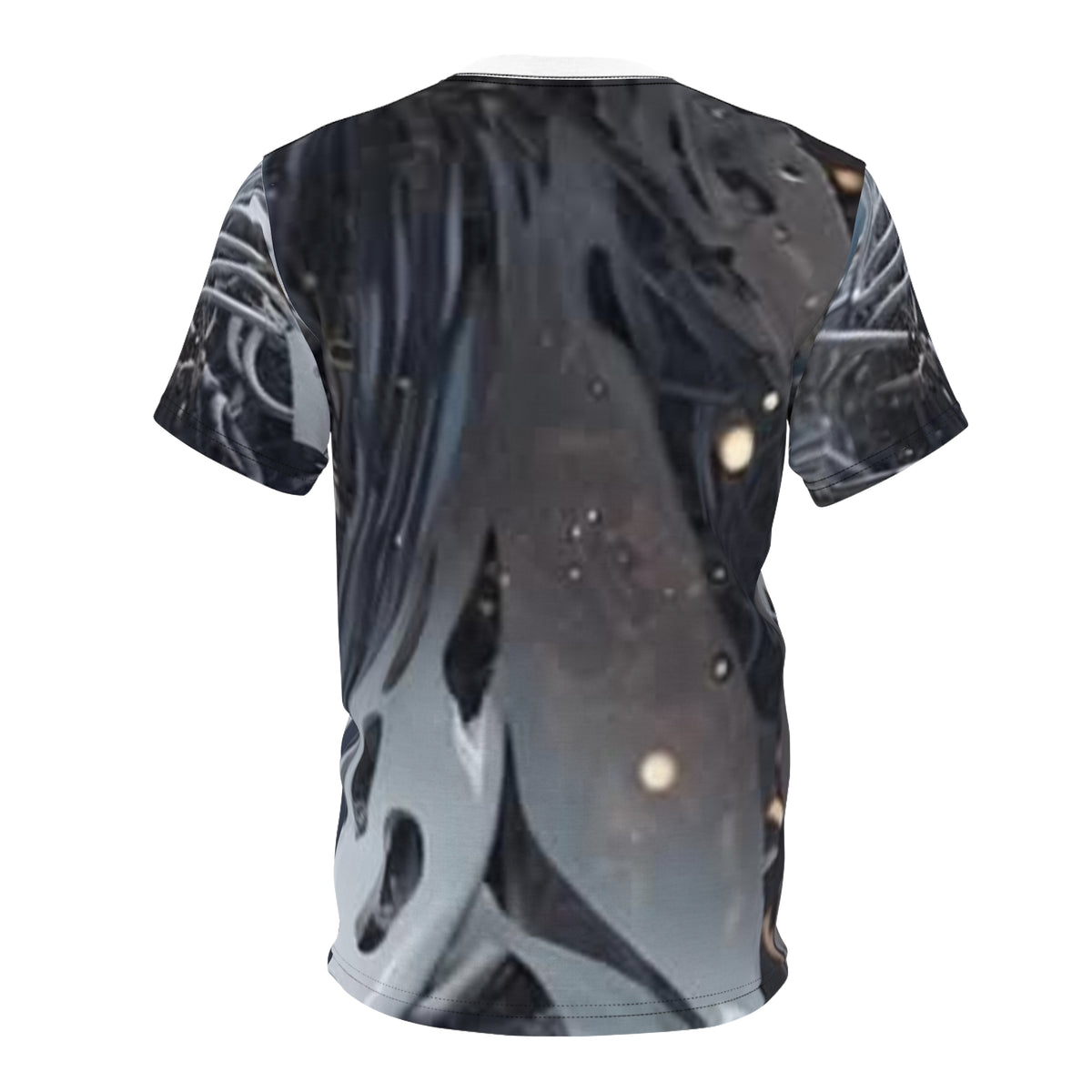 Surreal Facade — "HUNAWAY" Artistic Portrait T-Shirt