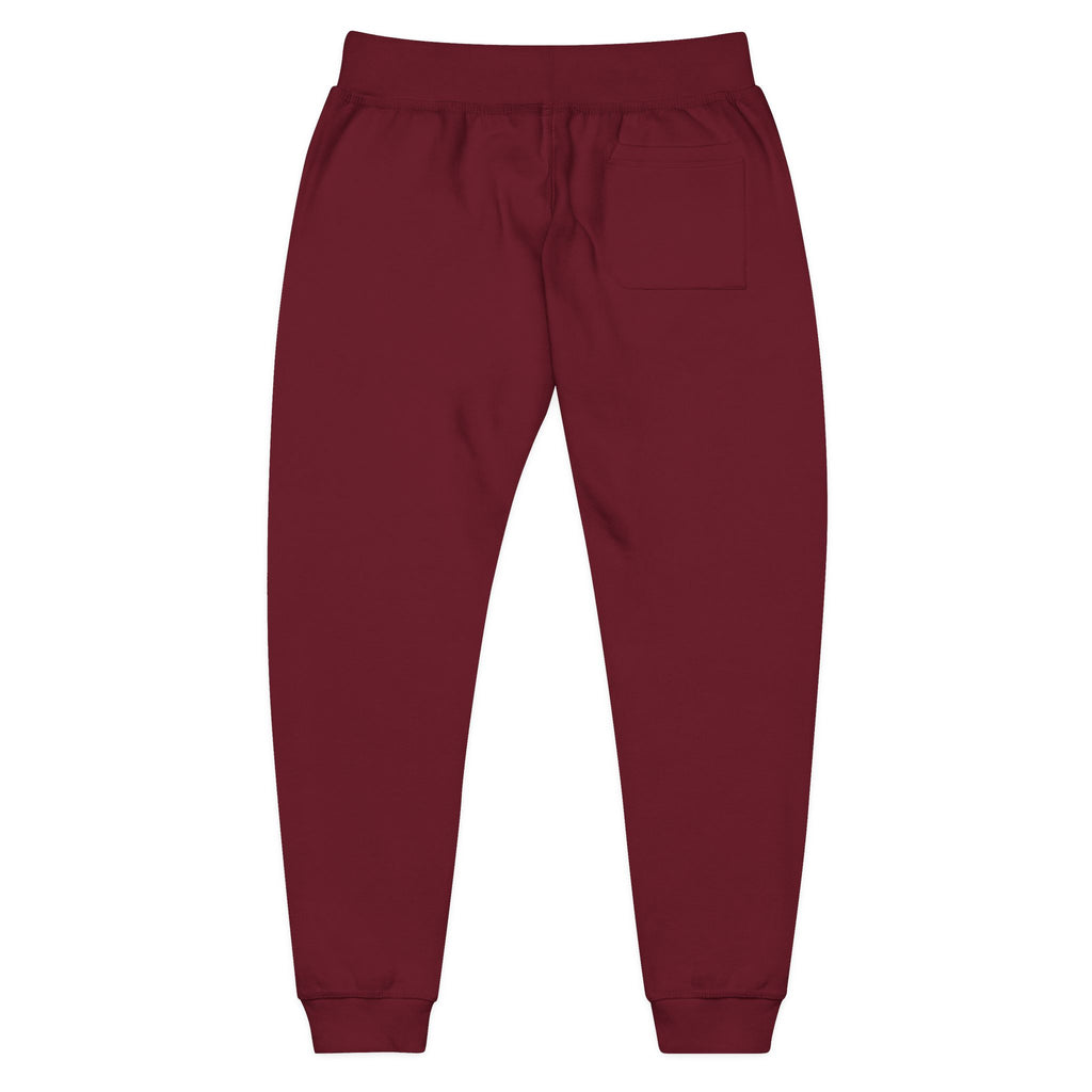 Embroidered Floral 'H' Fleece Sweatpants