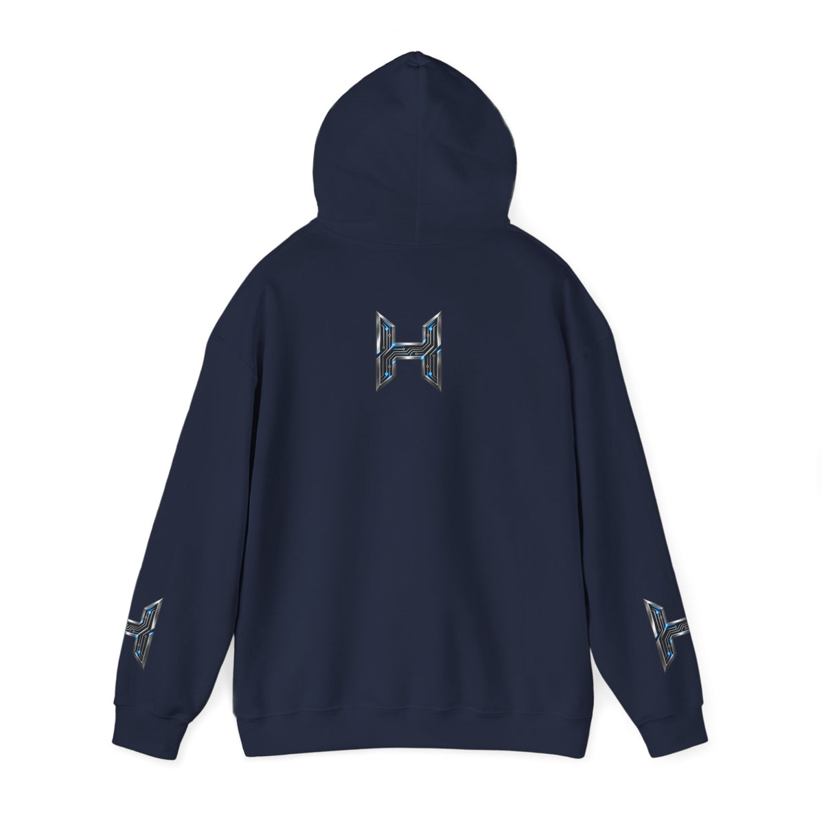 Hunaway Tech Futuristic Graphic Sweatshirt