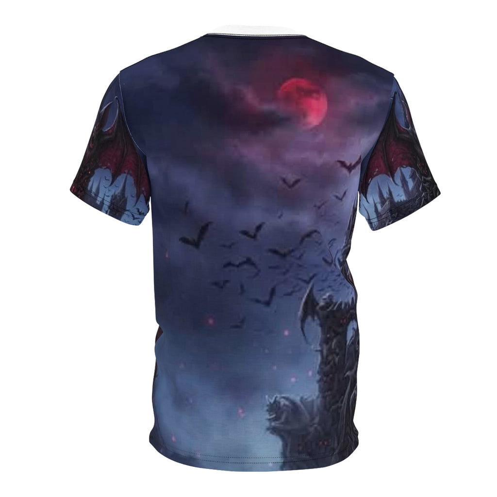 Demonic Nightmarish  Gothic Horror Bat T-Shirt