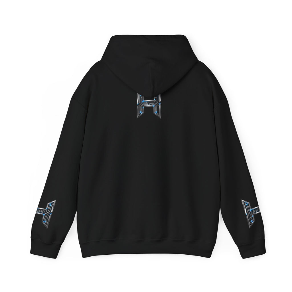 Hunaway Tech Futuristic Graphic Sweatshirt