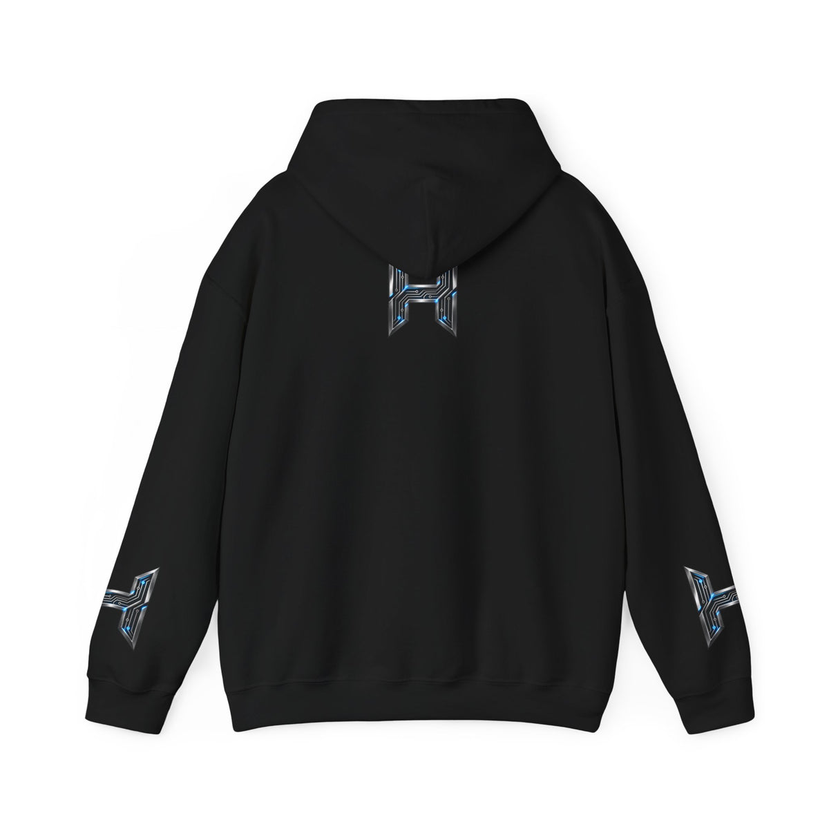 Hunaway Tech Futuristic Graphic Sweatshirt