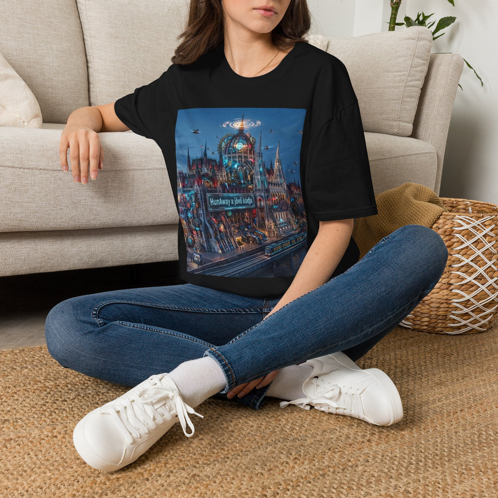 Unisex Fantasy Cityscape T-Shirt