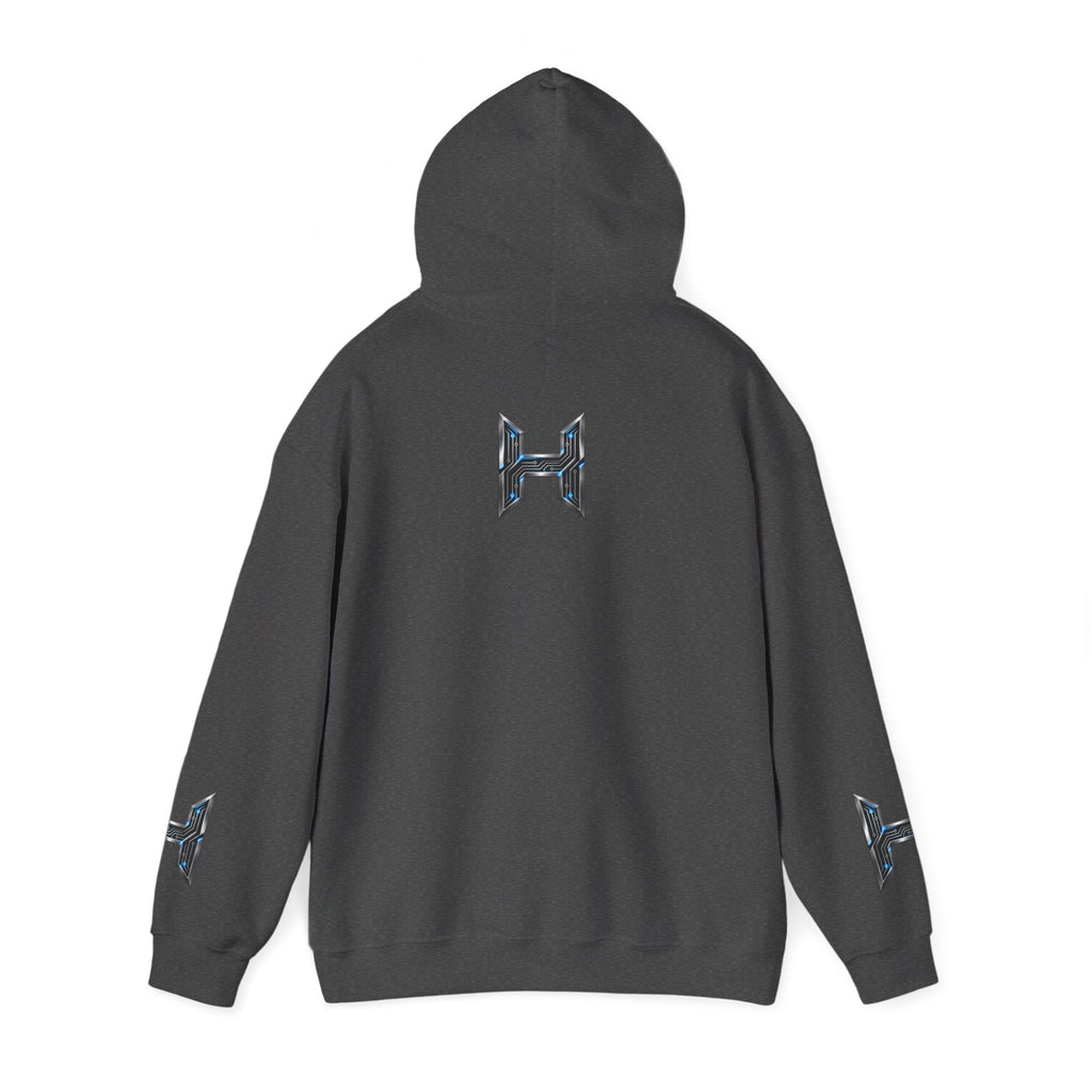 Hunaway Tech Futuristic Graphic Sweatshirt