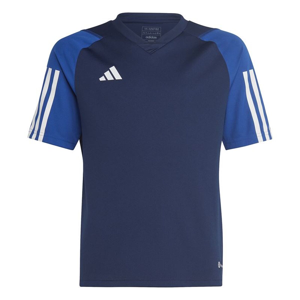 Children's Short Sleeved Football Shirt Adidas HK7639 Blue (7-8 Years)