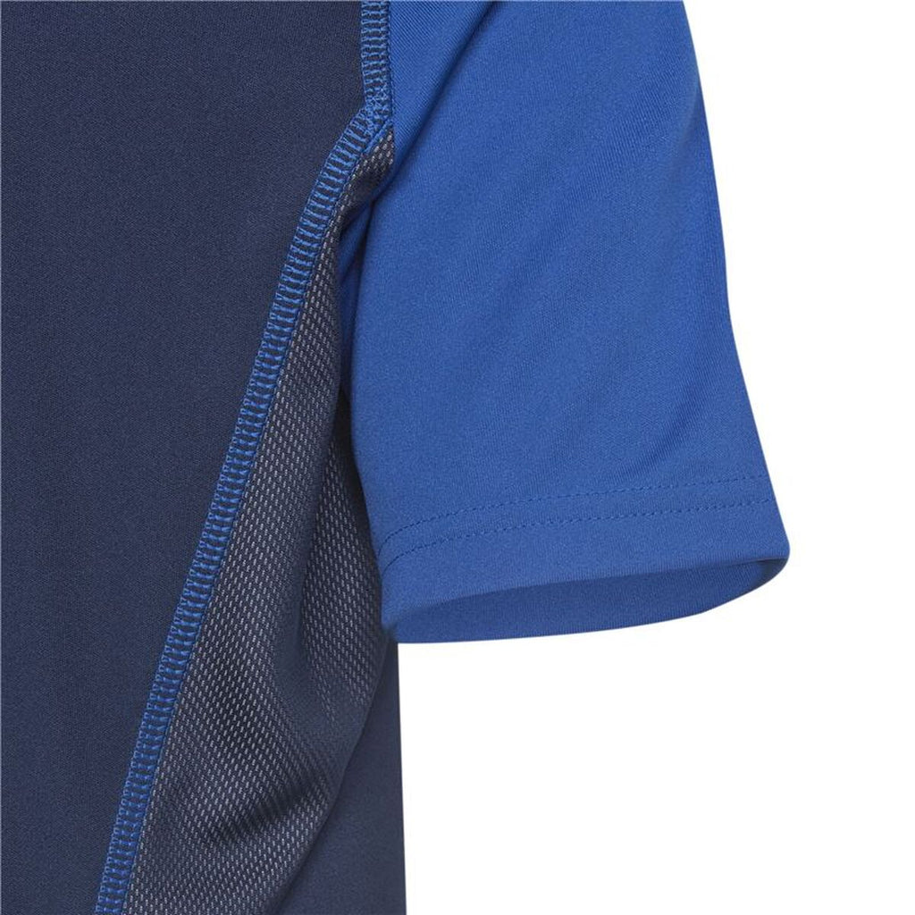 Children's Short Sleeved Football Shirt Adidas HK7639 Blue (7-8 Years)