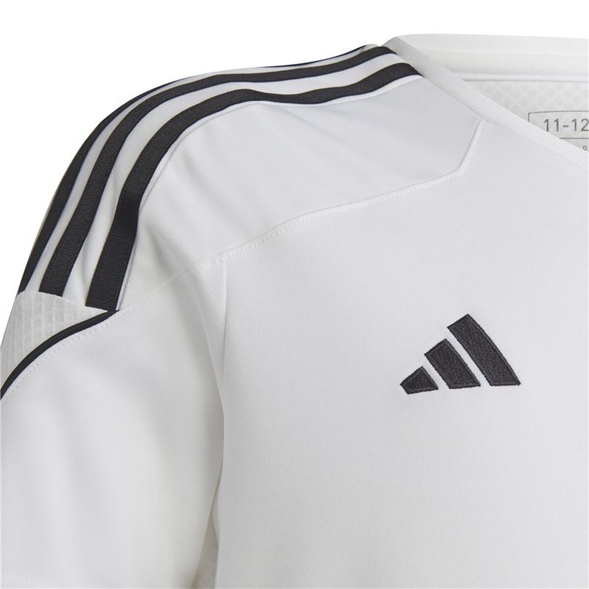 Children's Short Sleeved Football Shirt Adidas Tiro 23 White
