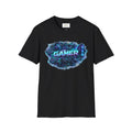 Gamer Retro Sci‑Fi T-Shirt Black