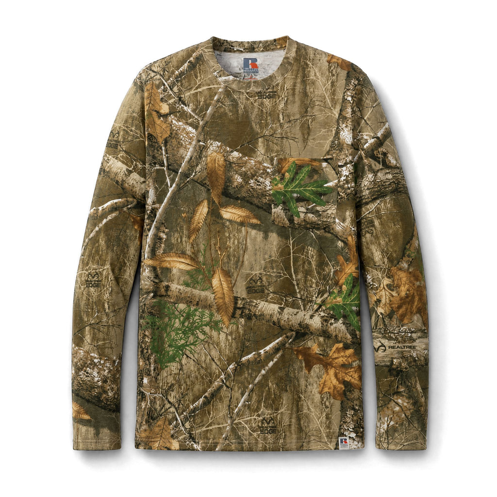 Camo Long Sleeve Tee - "Smoke Weed Everyday" Graphic