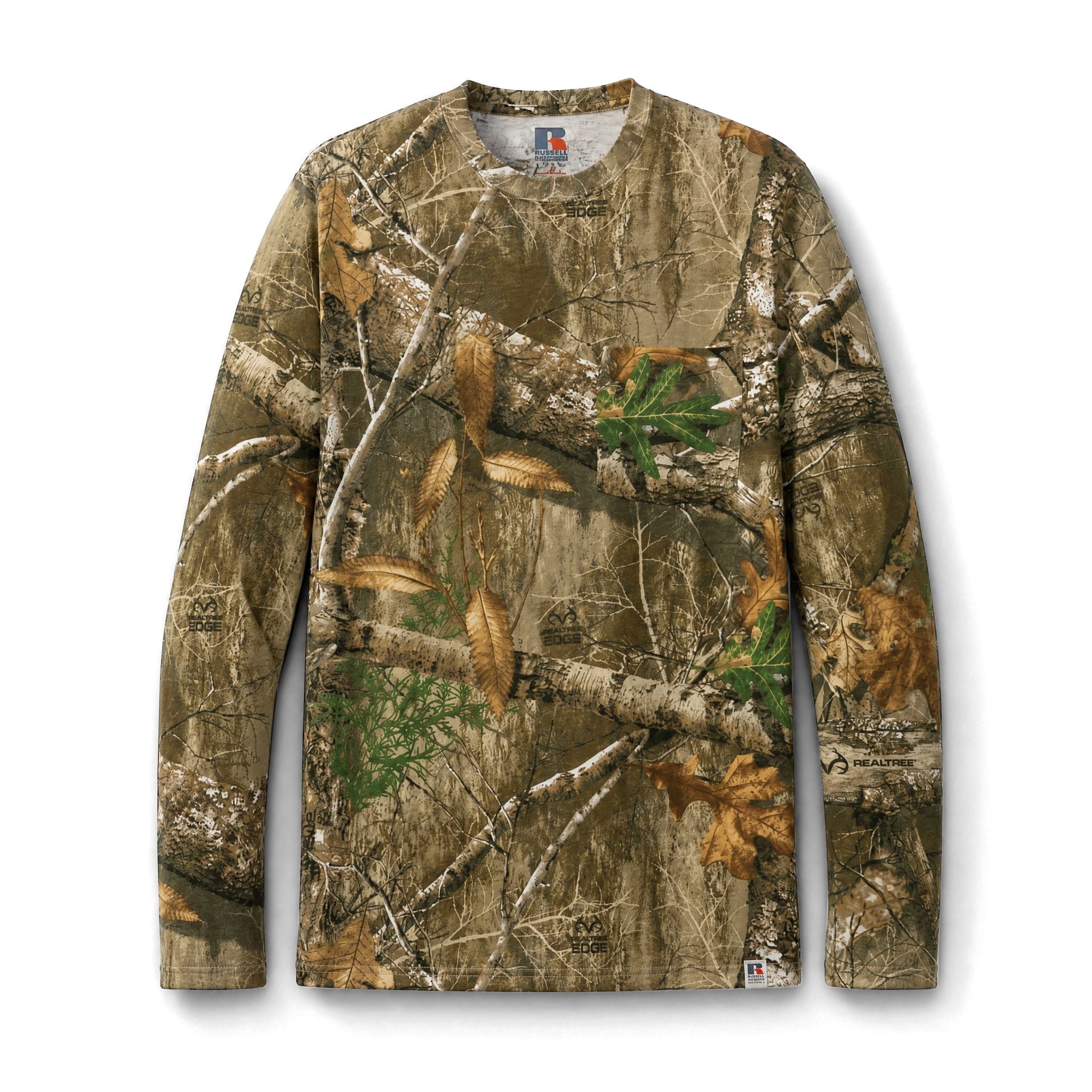 Camo Long Sleeve Tee - "Smoke Weed Everyday" Graphic