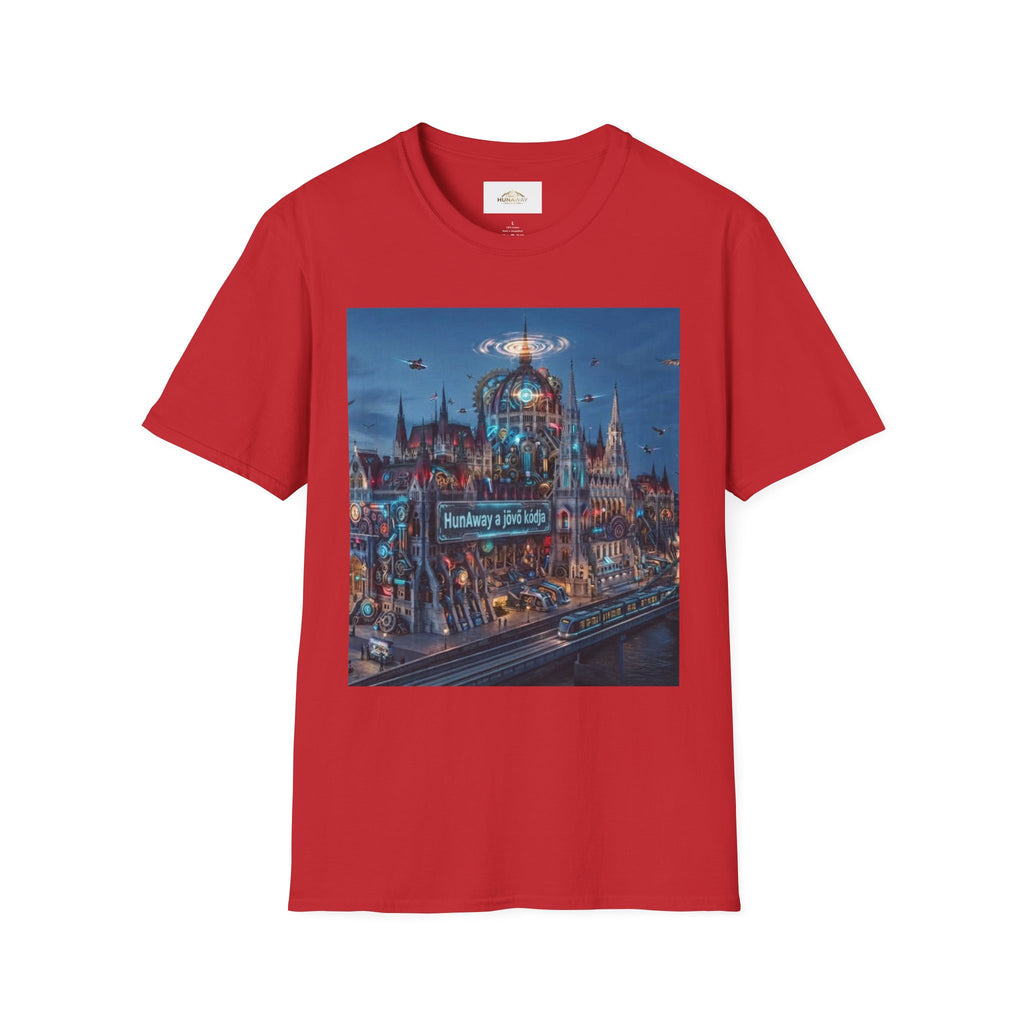Unisex Fantasy Cityscape T-Shirt