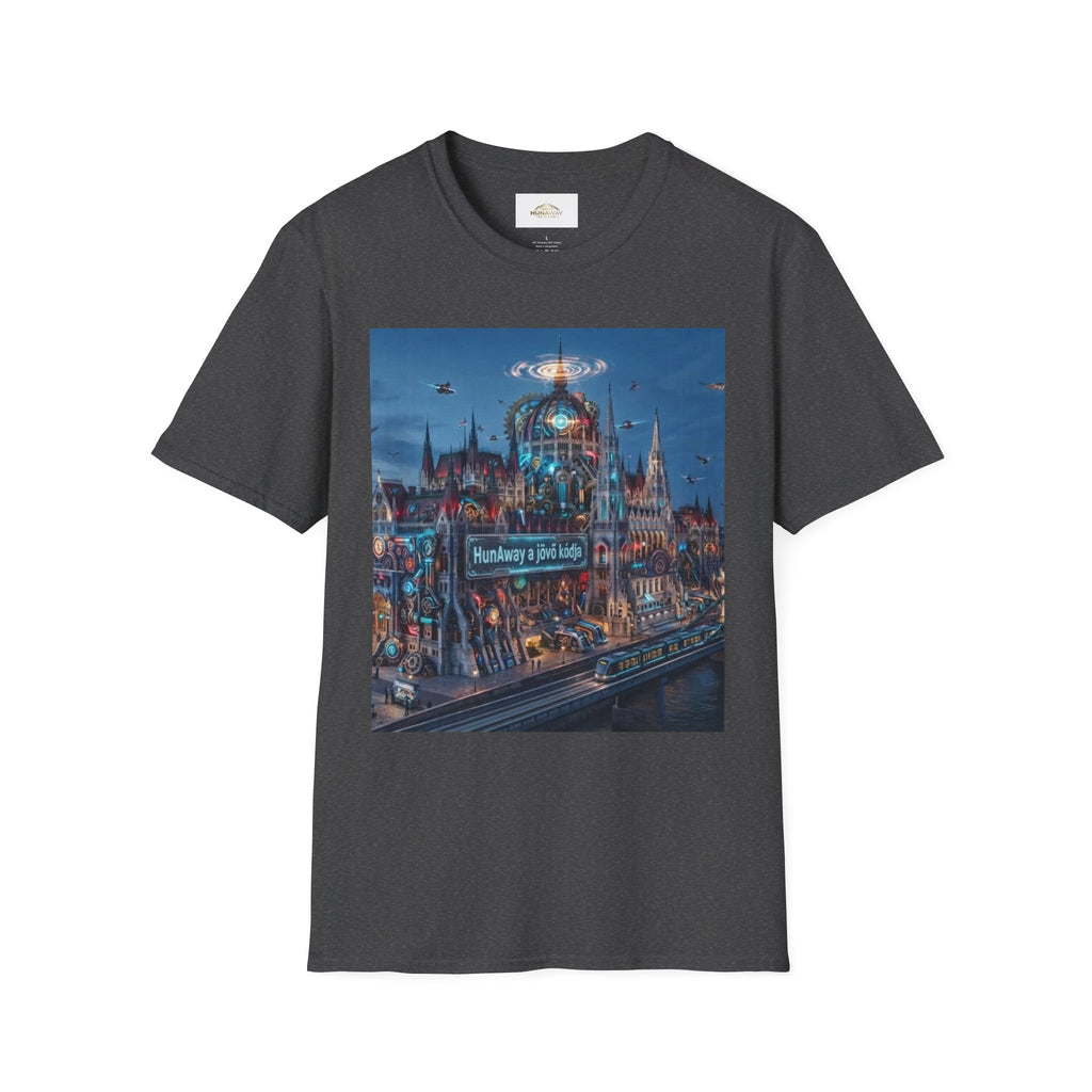Unisex Fantasy Cityscape T-Shirt