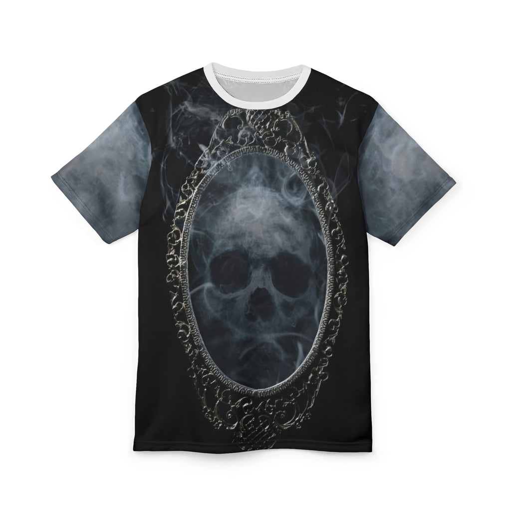 Skull Mirror Graphic T- Shirt