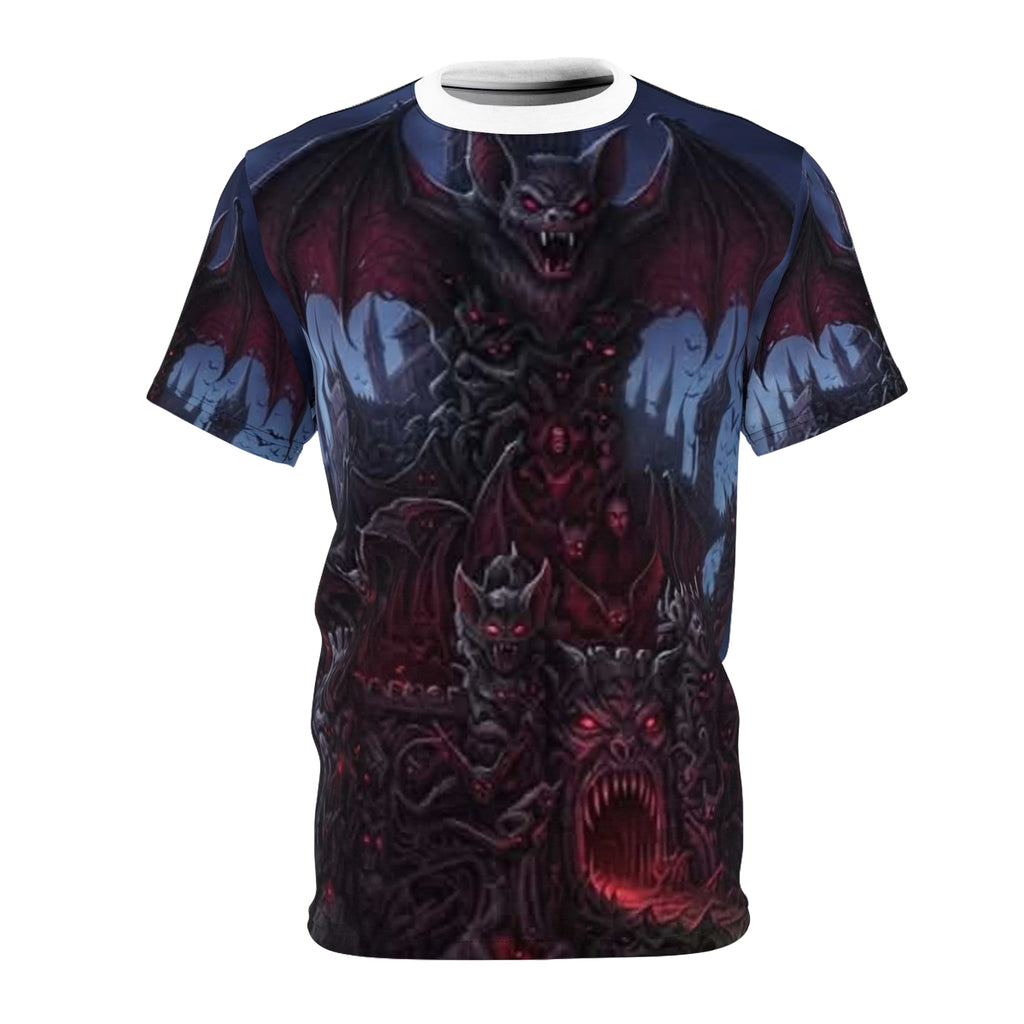Demonic Nightmarish  Gothic Horror Bat T-Shirt