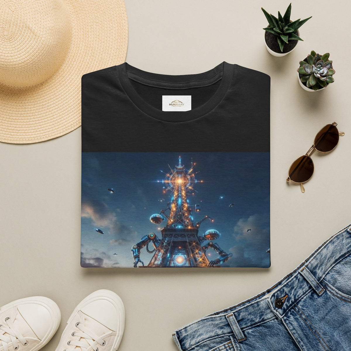 Eiffel Tower Fantasy T-Shirt