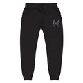 Embroidered Floral 'H' Fleece Sweatpants