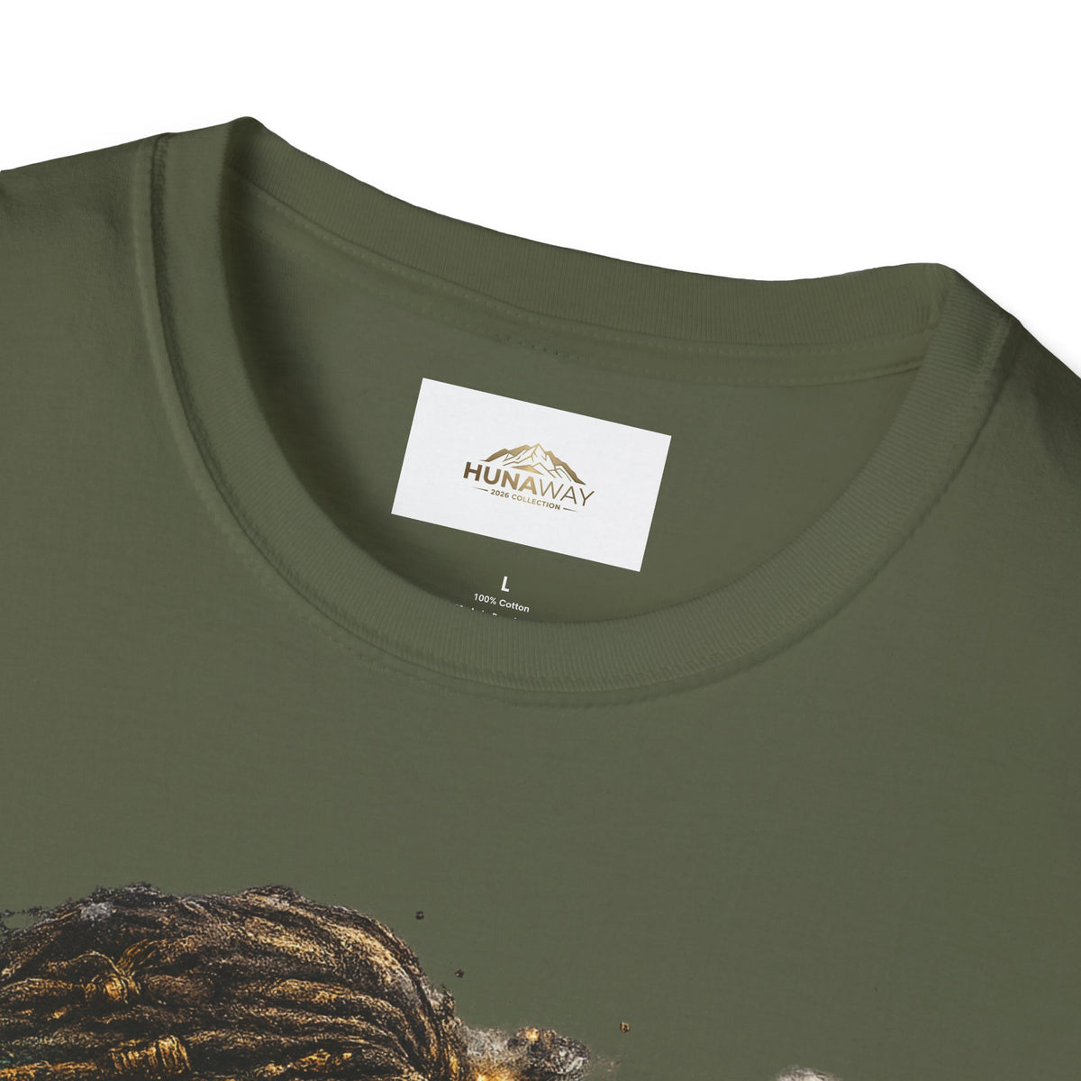 Rastafarian  T-Shirt Millitary Green