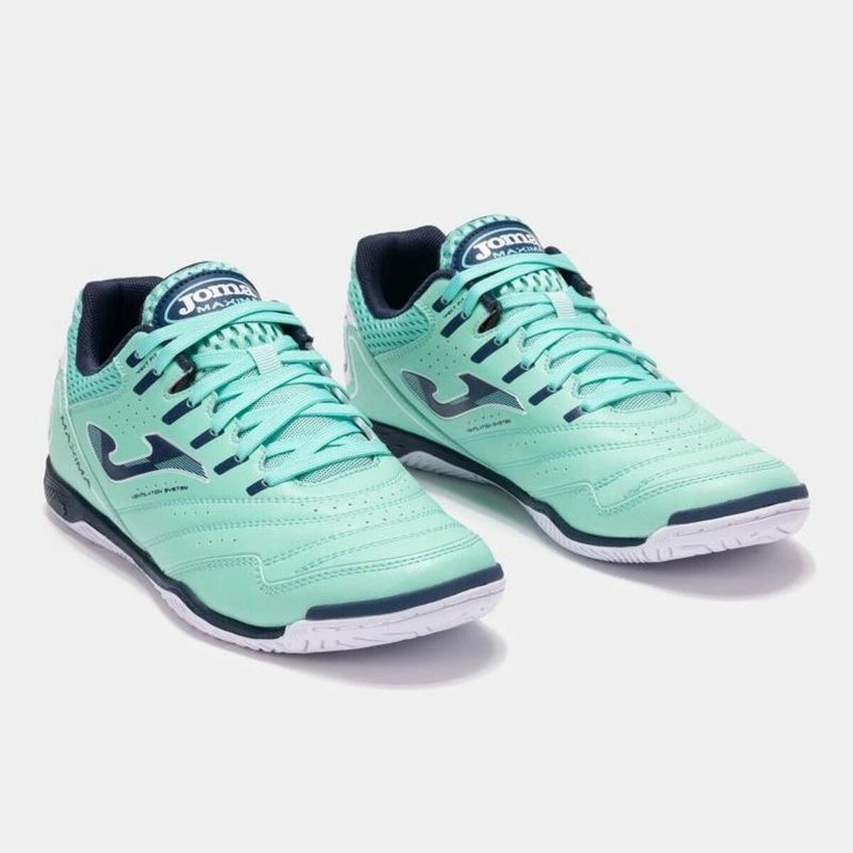 Adult's Indoor Football Shoes Joma Sport Maxima 2527 Light Blue