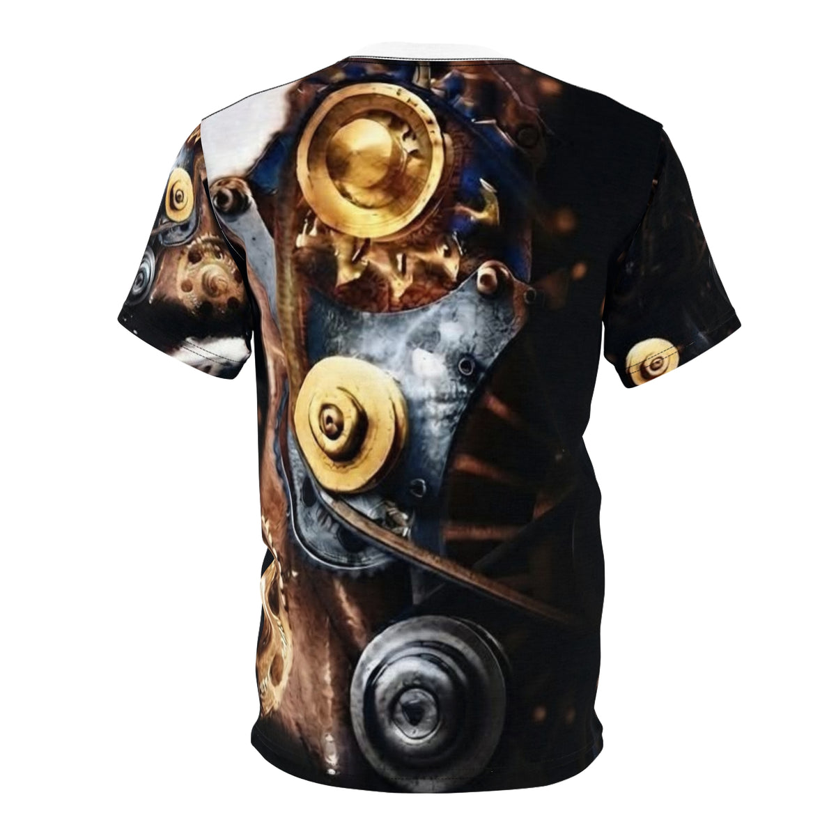 Steampunk Mechanical Face  T‑Shirt