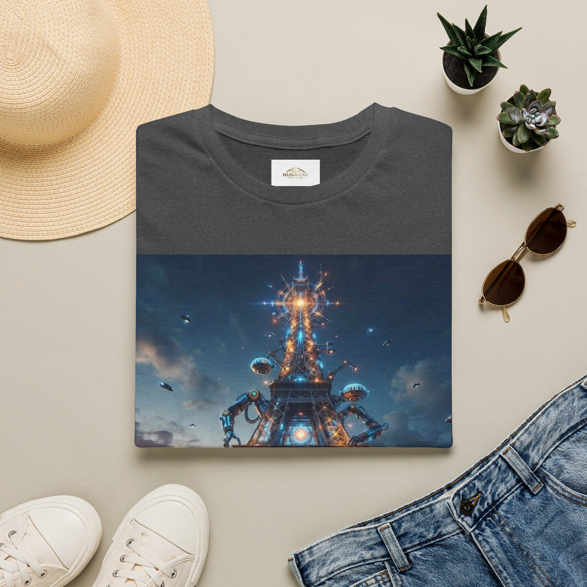 Eiffel Tower Fantasy T-Shirt