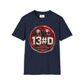 13#D Esports - Clown Graphic T‑Shirt Navy